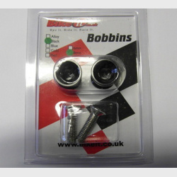 Black Paddock Stand Bobbins 8 mm thread