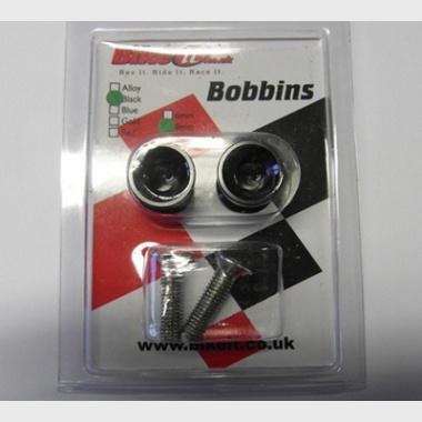 Black Paddock Stand Bobbins 8 mm thread