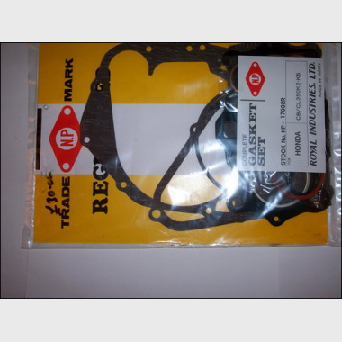 CB 350 Left Hand crank case Gasket cb350 Left Hand Crank Case gasket